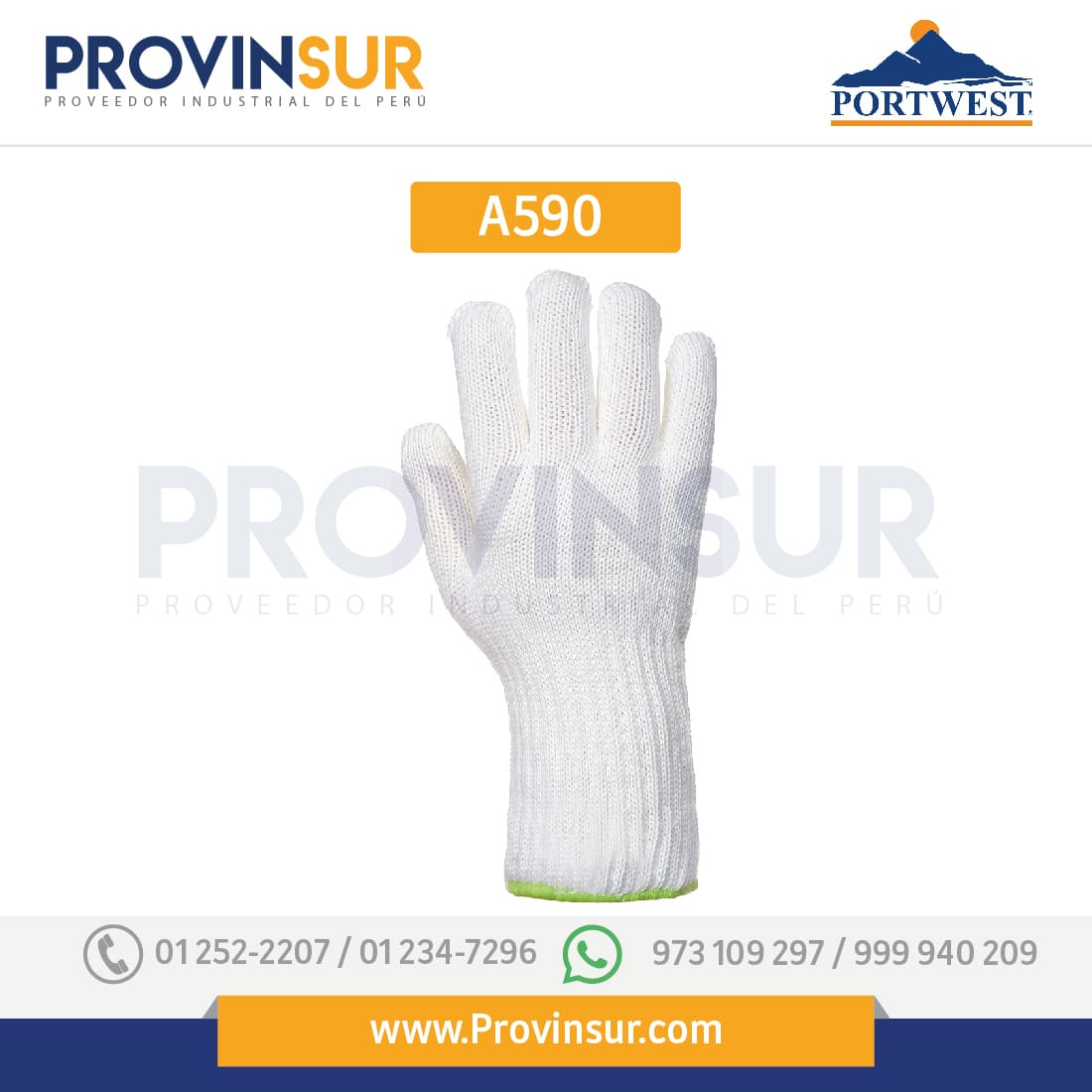 Guante Resistente al Calor 250ºC A590 Portwest 2 Guante Resistente al Calor 250ºC A590 Portwest