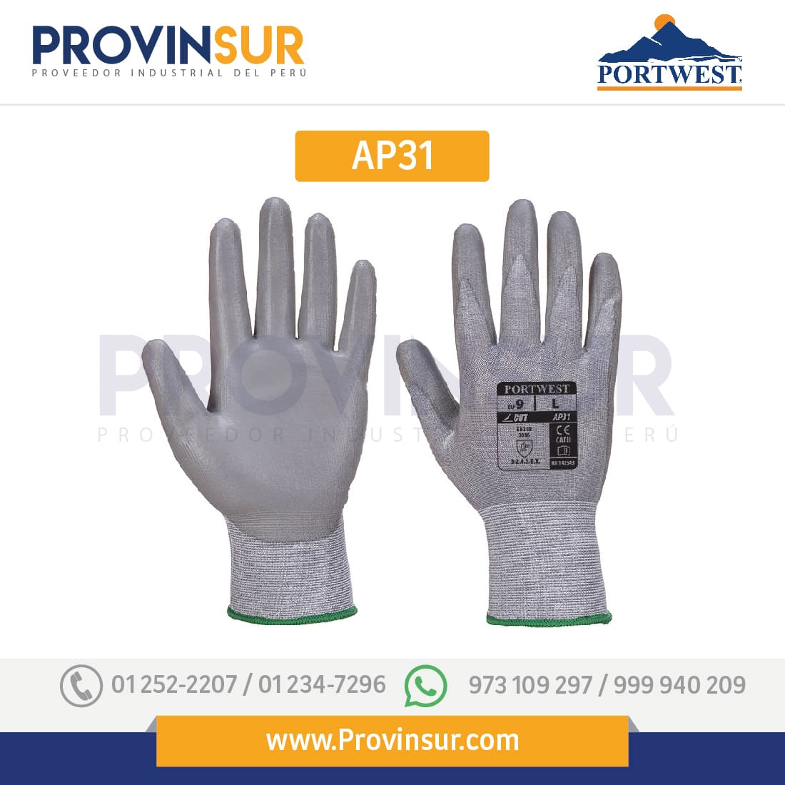 Guante Senti Cut Lite AP31 Portwest 1 Guante Senti Cut Lite AP31 Portwest