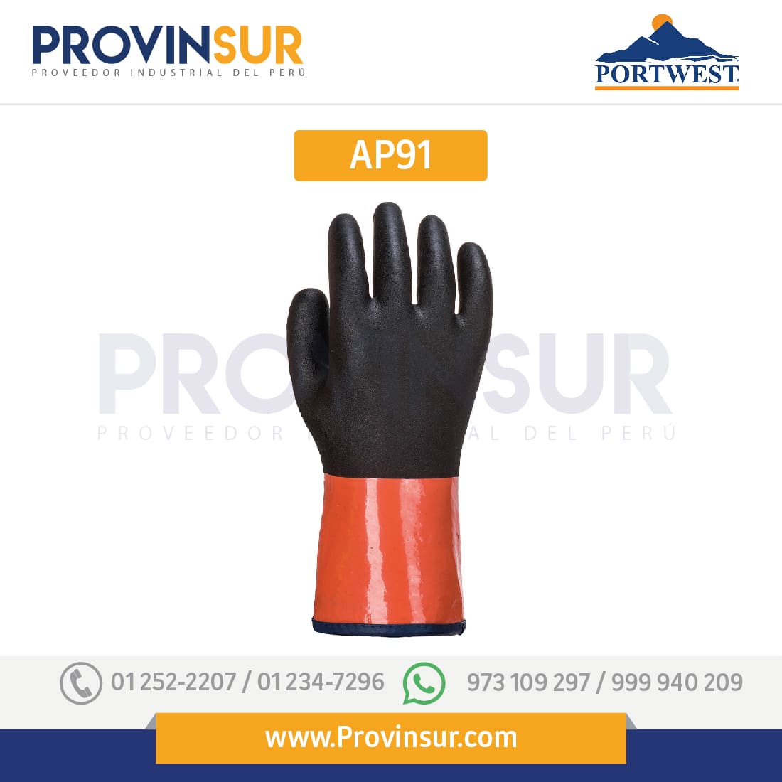 Guante Chemdex Pro AP91 Portwest 2 Guante Chemdex Pro AP91 Portwest