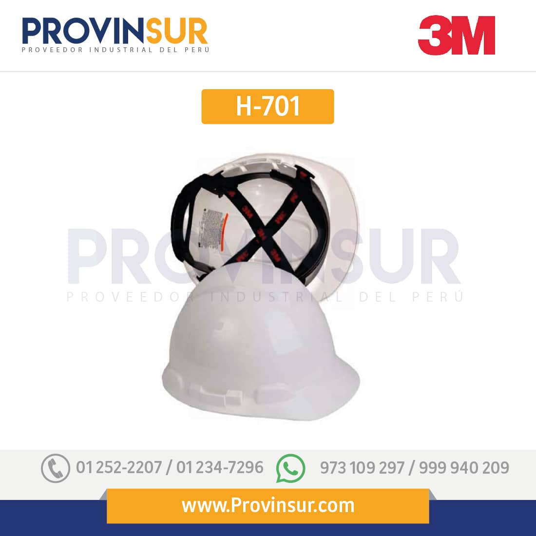 CASCO 3M H-701 BLANCO 2 CASCO 3M H-701 BLANCO