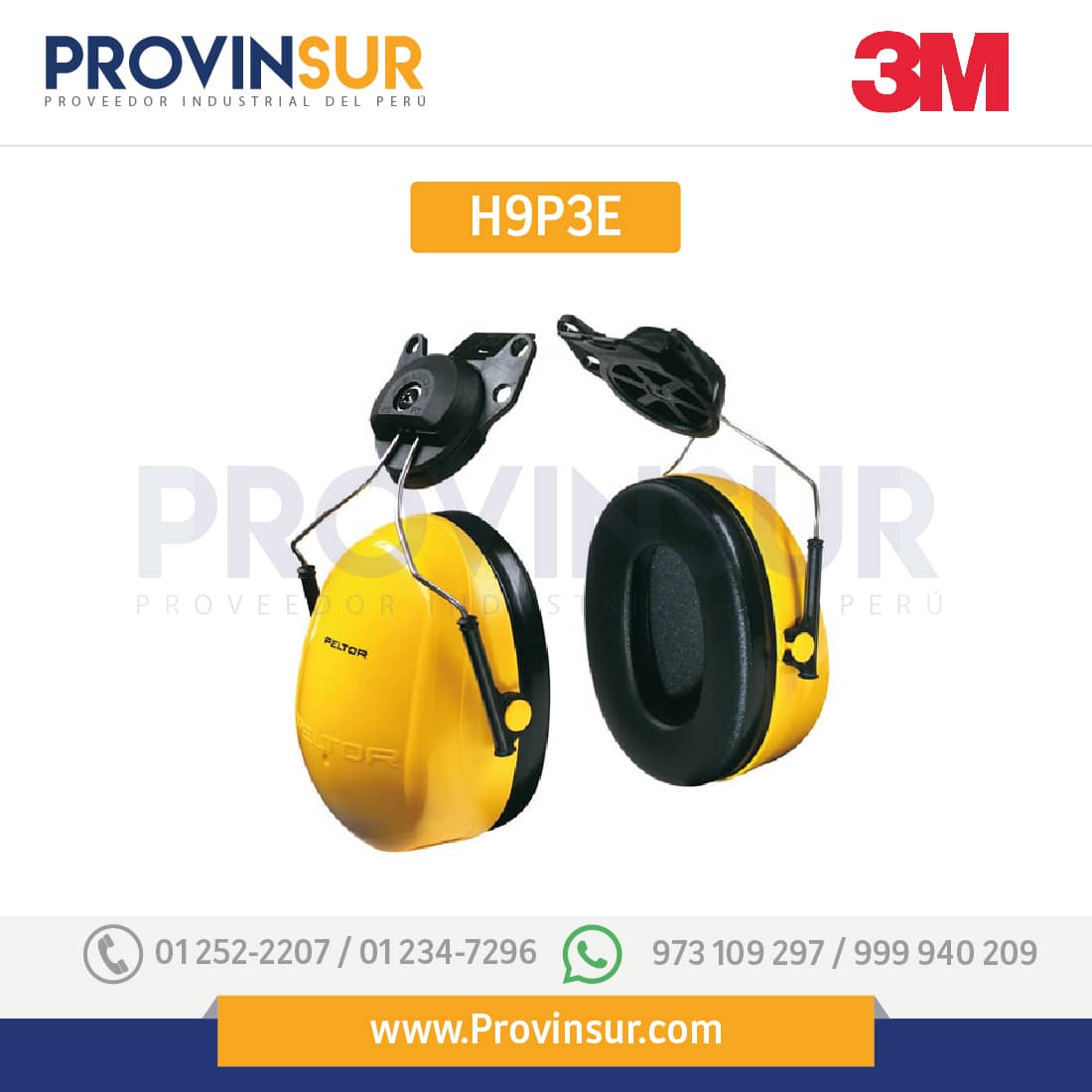 OREJERA PELTOR H9P3E 3M 1 OREJERA PELTOR H9P3E 3M