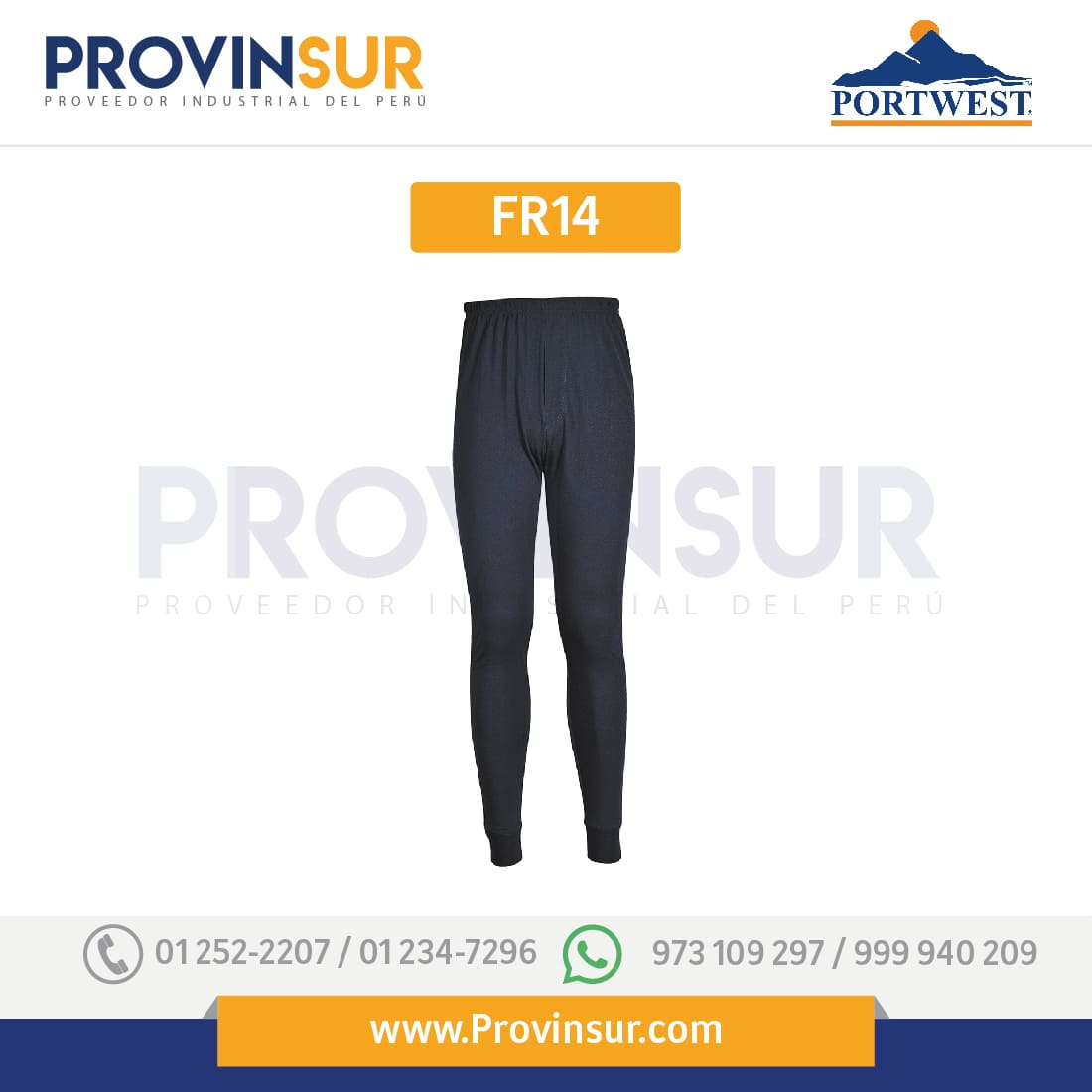 Leggings Modaflame FR14 Portwest 1 Leggings Modaflame FR14 Portwest