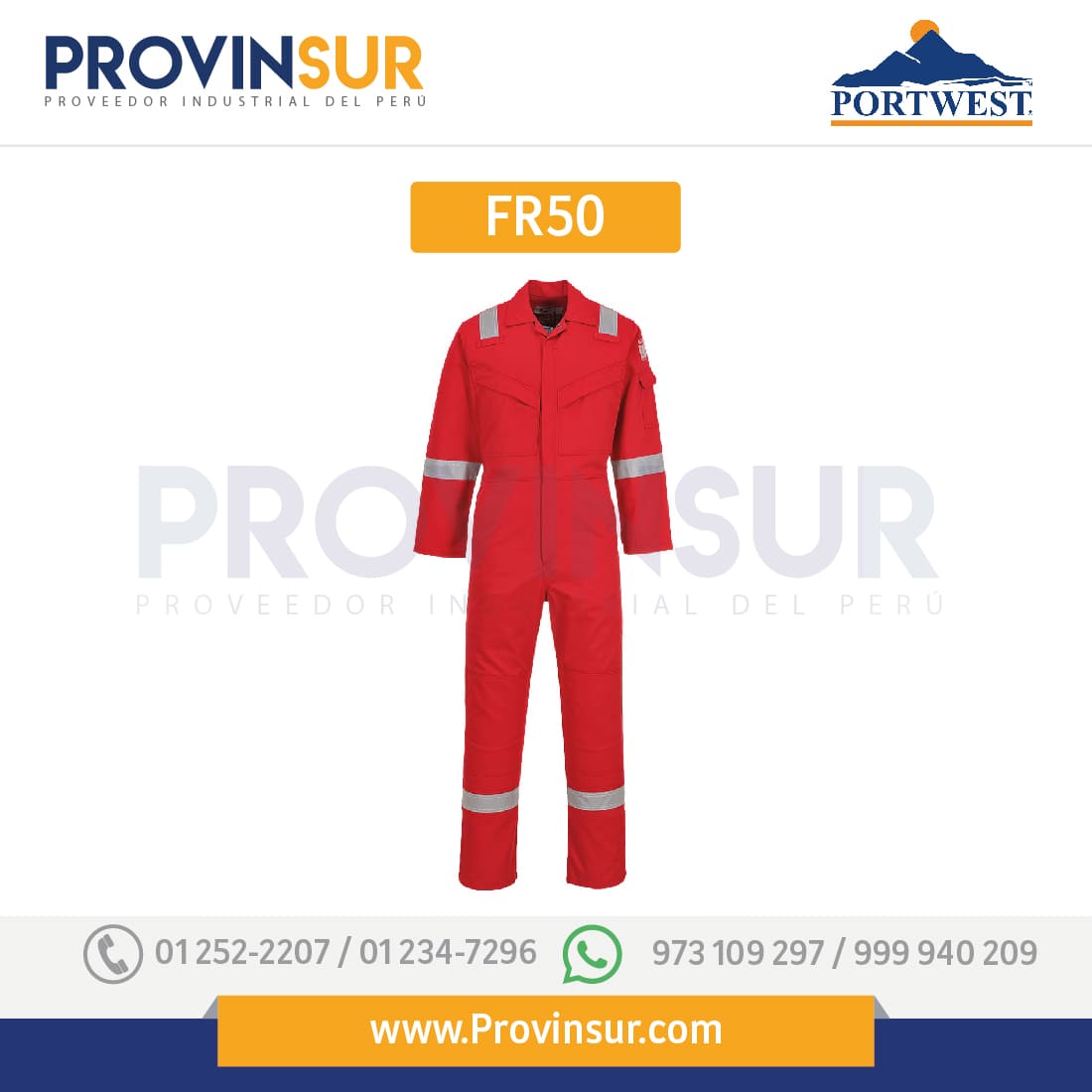 Mameluco Bizflame FR50 Portwest 5 Mameluco Bizflame FR50 Portwest