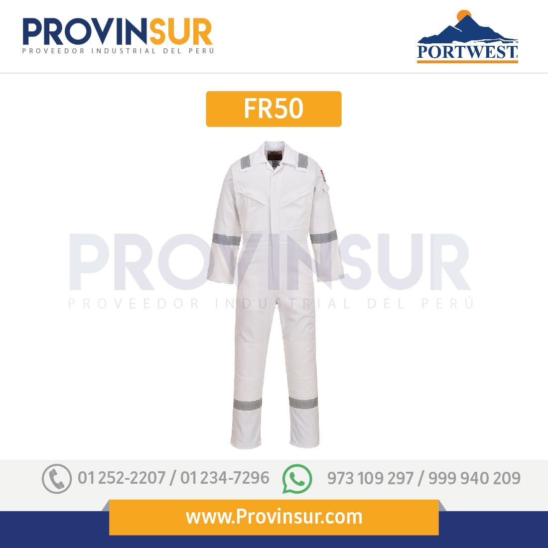 Mameluco Bizflame FR50 Portwest 6 Mameluco Bizflame FR50 Portwest