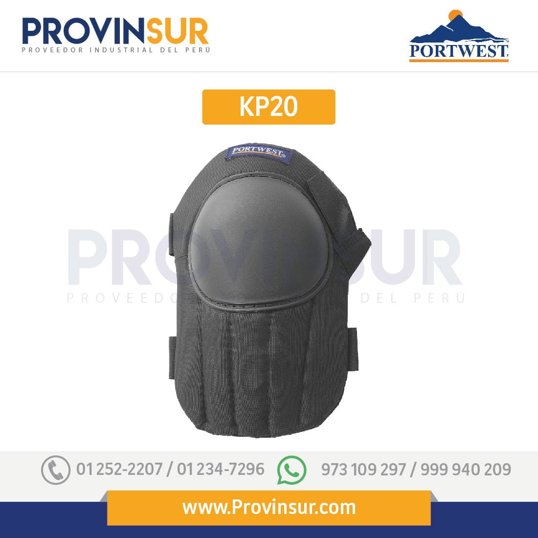 Rodillera ligera KP20 Portwest 1 Rodillera ligera KP20 Portwest