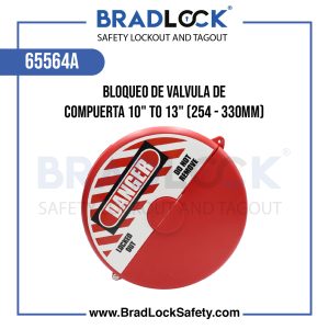 BLOQUEO DE VALVULA DE COMPUERTA COD 65564A