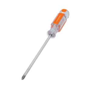 DESARMADOR DE CRUZ MANGO DE ACETATO 1/4"X4" 14074 TRUPER