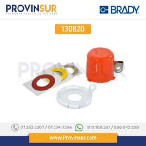 BASE MEDIANA CON CUBIERTA MEDIANA 22MM CUBIERTA PARADA DE EMERGENCIA 130820 BRADY