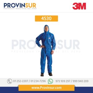 Overol Descartable 4530 Azul 3M