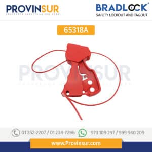 BLOQUEO DE CABLE UNIVERSAL 3.5MM DIAM, 2.4M CABLE 65318A BRADLOCK