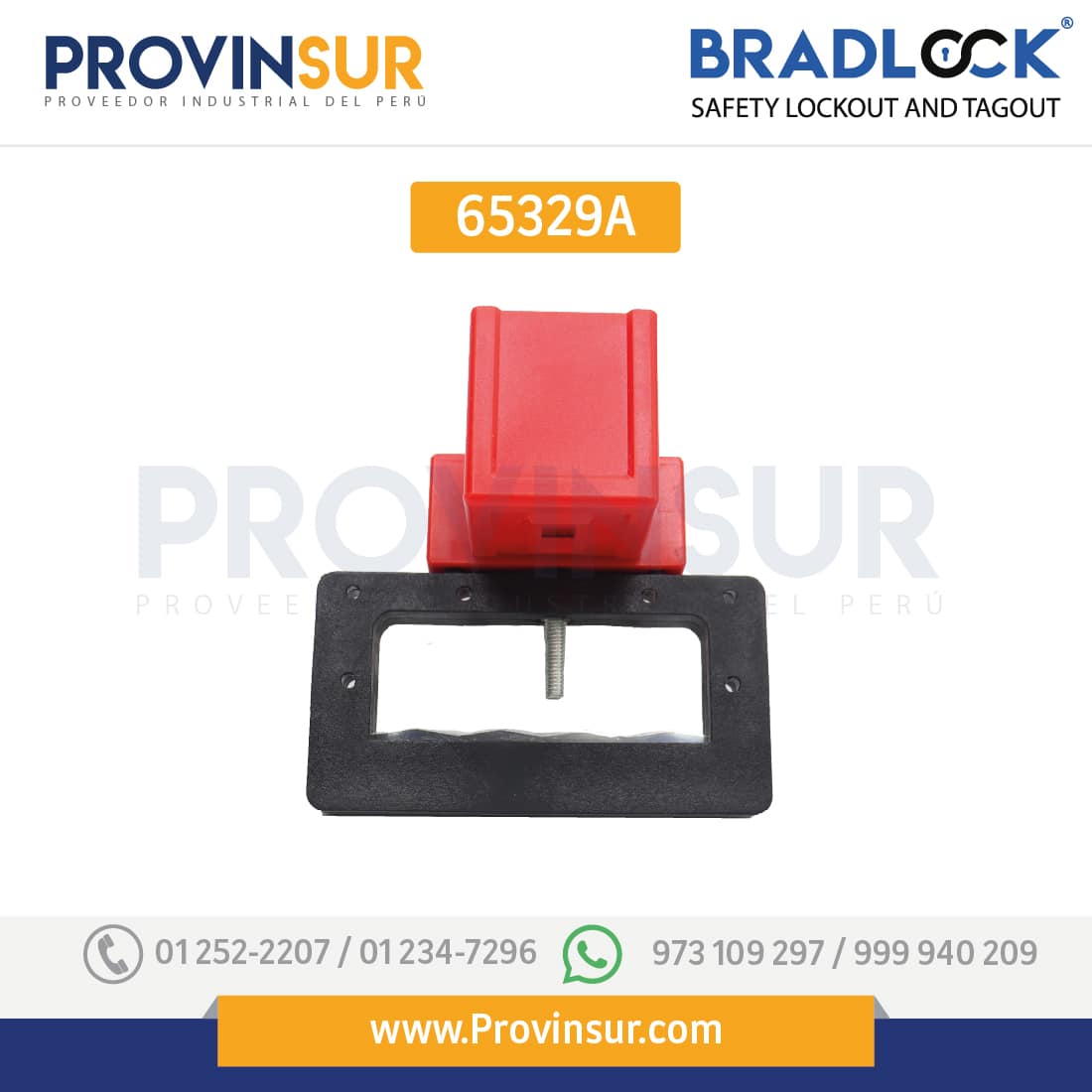 BLOQUEO DE INTERRUPTOR GRANDE 480/600V 65329A BRADLOCK 1 BLOQUEO DE INTERRUPTOR GRANDE 480/600V 65329A BRADLOCK