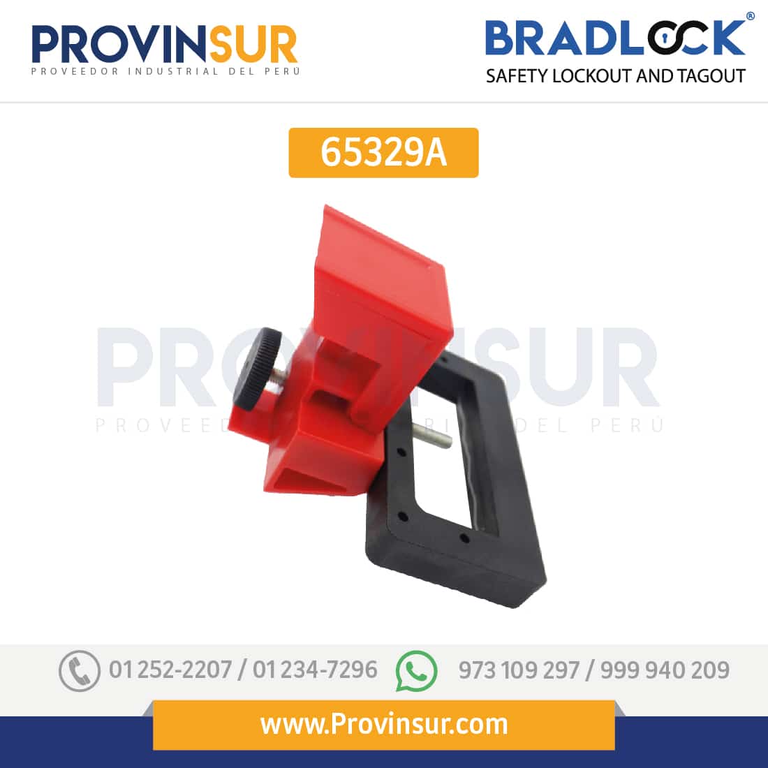 BLOQUEO DE INTERRUPTOR GRANDE 480/600V 65329A BRADLOCK 5 BLOQUEO DE INTERRUPTOR GRANDE 480/600V 65329A BRADLOCK