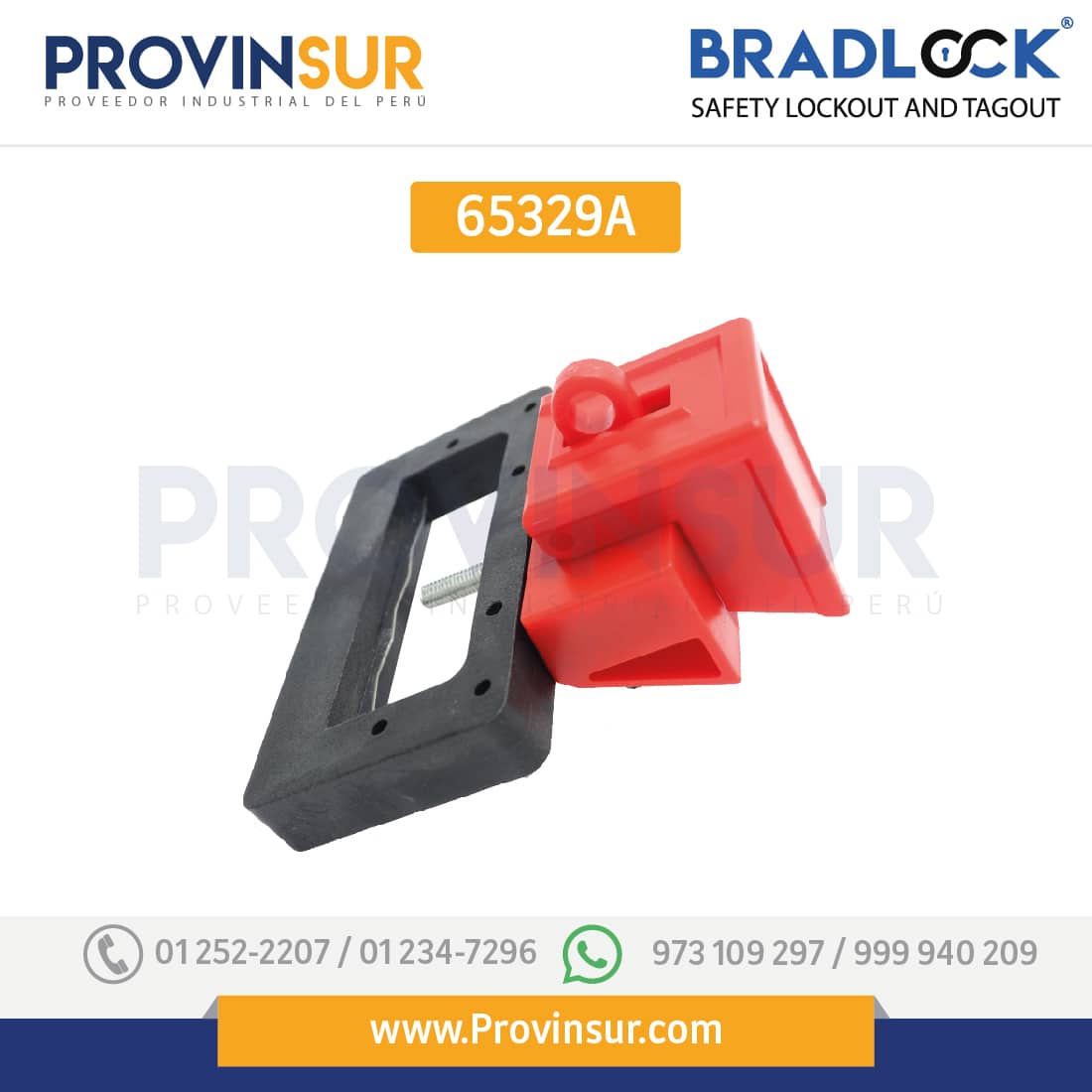 BLOQUEO DE INTERRUPTOR GRANDE 480/600V 65329A BRADLOCK 7 BLOQUEO DE INTERRUPTOR GRANDE 480/600V 65329A BRADLOCK