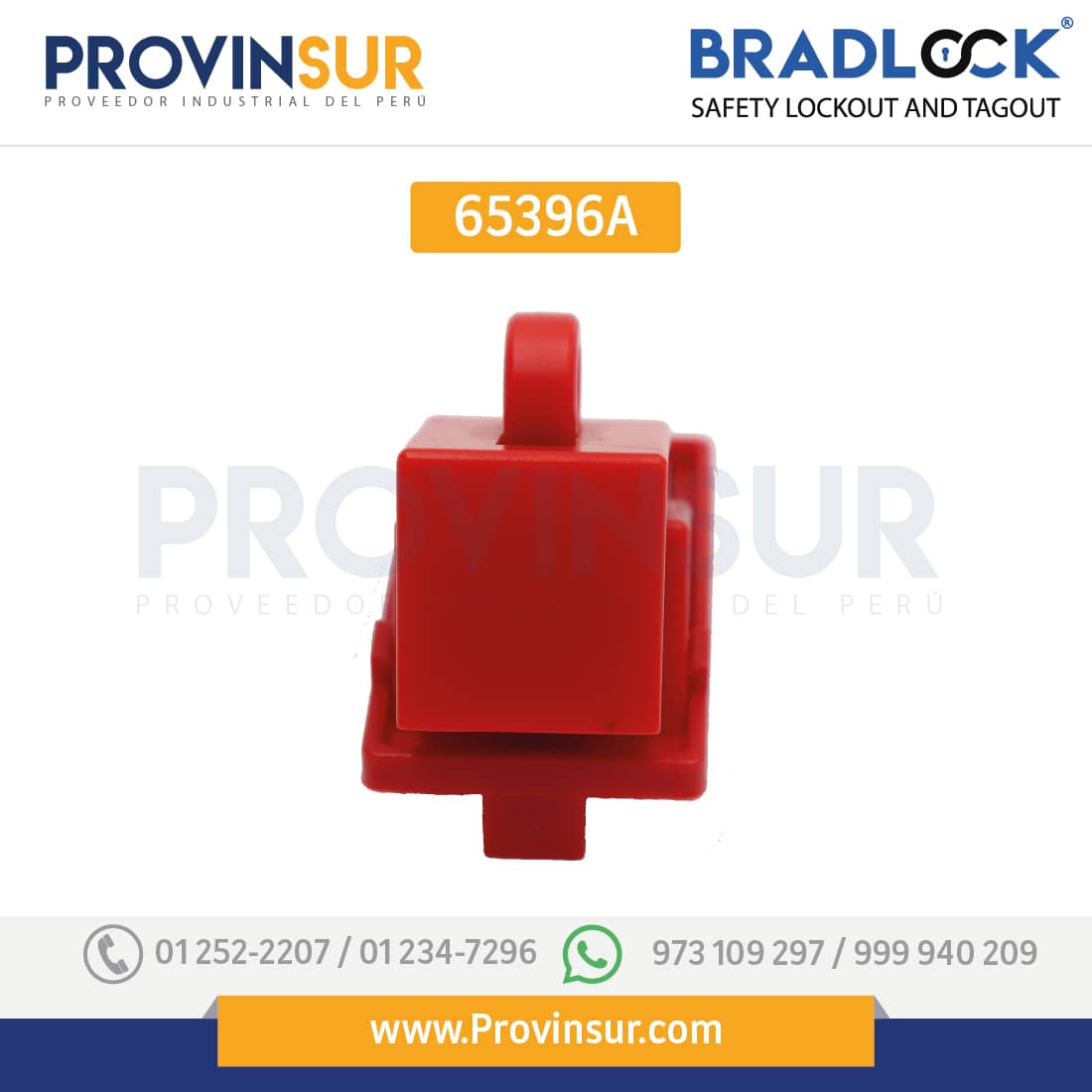BLOQUEO PARA LLAVE TÉRMICA 120V/277V 65396A BRADLOCK » Provinsur SAC