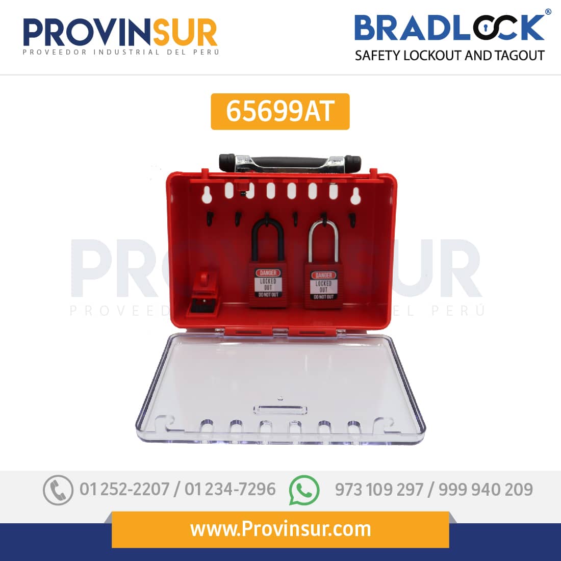 CAJA DE BLOQUEO TAPA TRANSPARENTE ROJO 100MMX600MMX120MM 65699AT BRADLOCK 2 CAJA DE BLOQUEO TAPA TRANSPARENTE ROJO 100MMX600MMX120MM 65699AT BRADLOCK