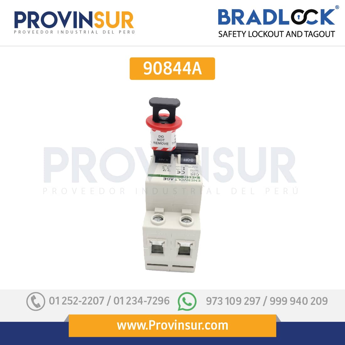 BLOQUEO PARA CIRCUITO ELÉCTRICO MINIATURA POS 90844A BRADLOCK 3 BLOQUEO PARA CIRCUITO ELÉCTRICO MINIATURA POS 90844A BRADLOCK