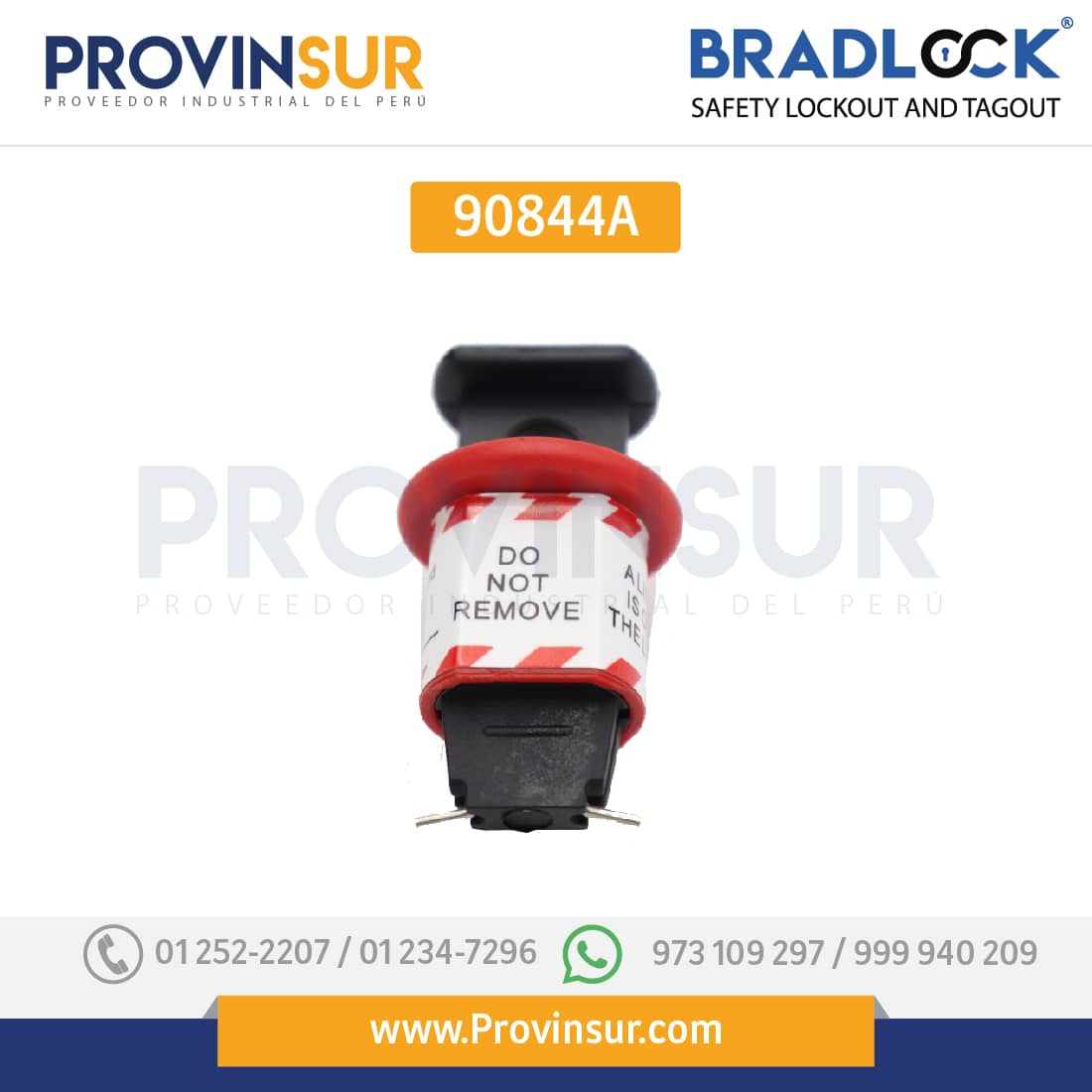 BLOQUEO PARA CIRCUITO ELÉCTRICO MINIATURA POS 90844A BRADLOCK 1 BLOQUEO PARA CIRCUITO ELÉCTRICO MINIATURA POS 90844A BRADLOCK