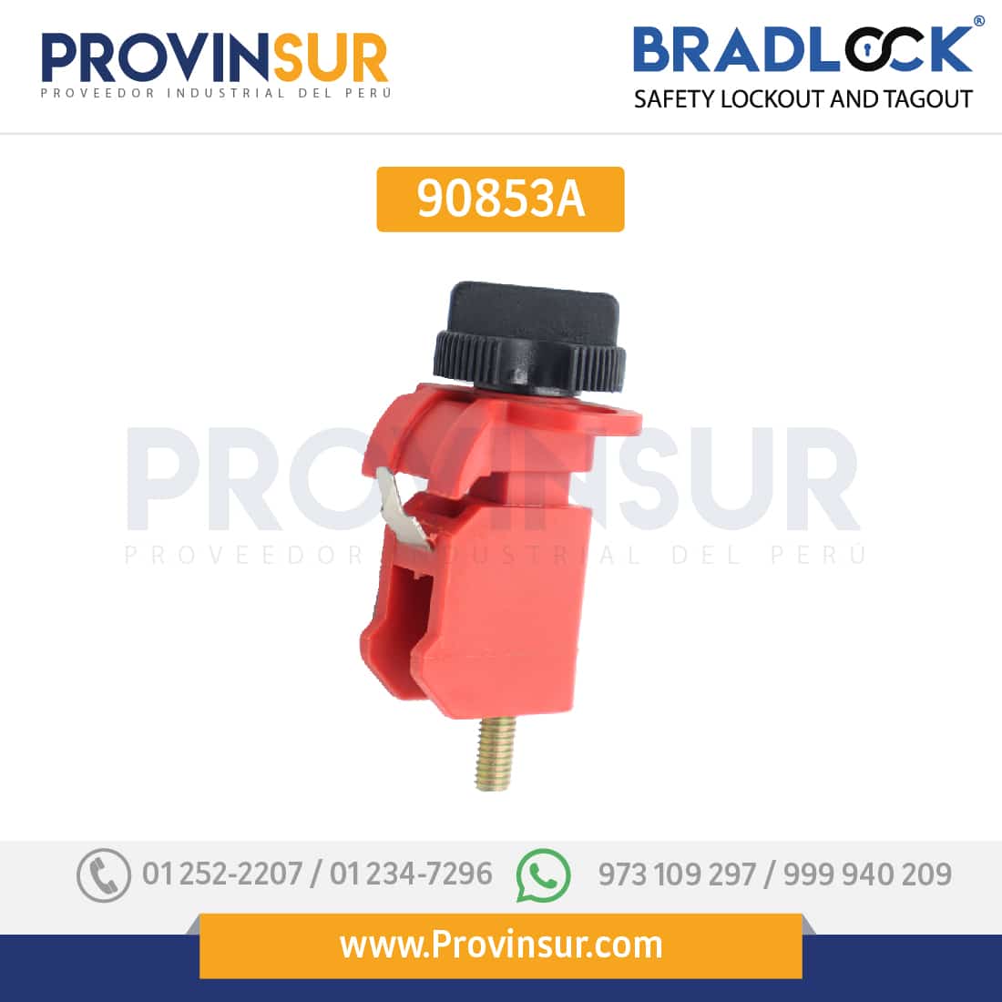 BLOQUEO DE INTERRUPTOR DE CIRCUITO TBLO 90853A BRADLOCK 2 BLOQUEO DE INTERRUPTOR DE CIRCUITO TBLO 90853A BRADLOCK