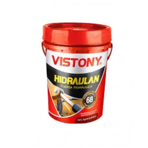 ACEITE HIDRAULAN 68 COLOR ROJO BALDE X 5 GLNS VISTONY 1 ACEITE HIDRAULAN 68 COLOR ROJO BALDE X 5 GLNS VISTONY