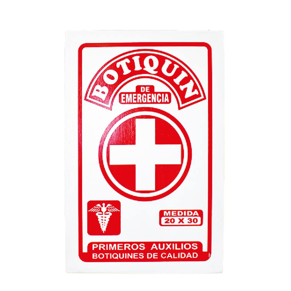 BOTIQUIN DE MADERA VACÍO 1 BOTIQUIN DE MADERA VACÍO