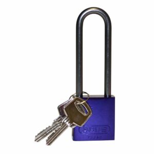 CANDADO DE ALUMINIO 3" CUERPO DE ALUMINIO ANODIZADO CLAVE ÚNICA BRADY