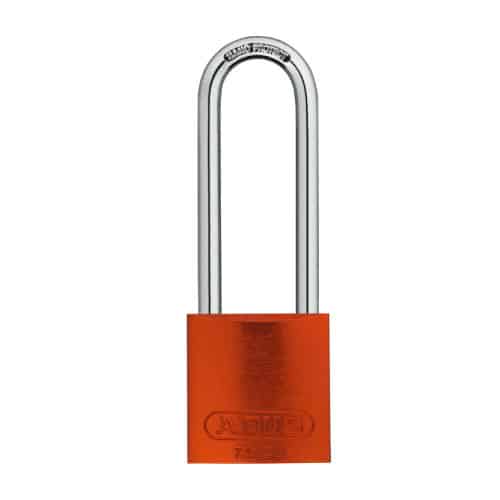 CANDADO DE ALUMINIO AMAESTRADO 72/40 ARCO DE 3" ROJO ABUS 1 CANDADO DE ALUMINIO AMAESTRADO 72/40 ARCO DE 3" ROJO ABUS