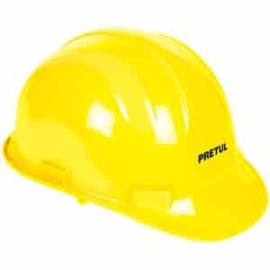 CASCO DE SEGURIDAD AJUSTABLES DE INTERVALOS, AMARILLO 25037 PRETUL