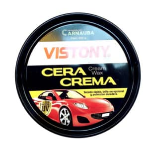 CERA EN CREMA PARA AUTO DE 200 GR - VISTONY