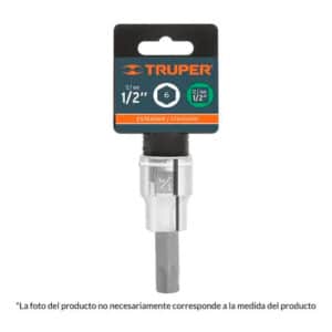 DADO DE PUNTA HEXAGONAL ENCASTRE DE 1/2" 13253 TRUPER