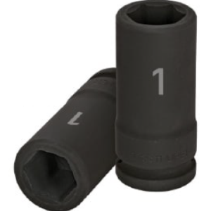Dado de Impacto Tubulares Hexagonales Encastre 3/4 Cod:12435 Truper