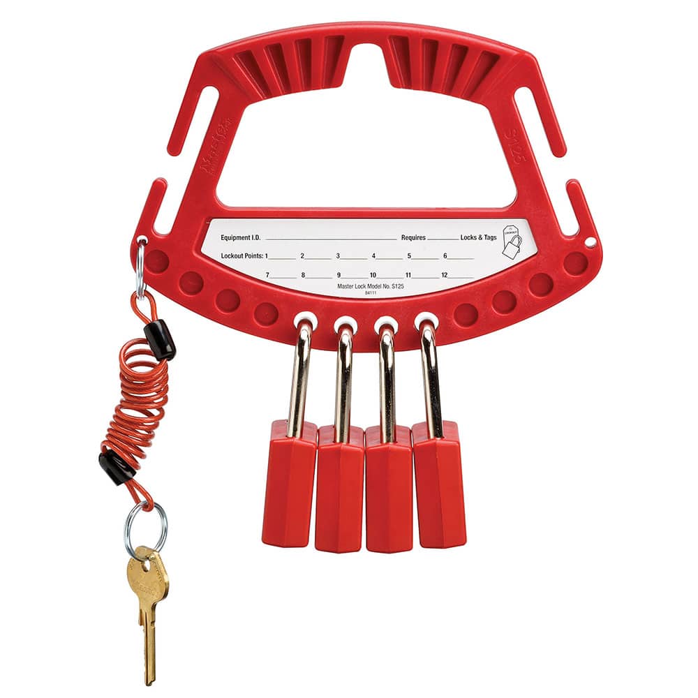 ESTUCHE DE CANDADOS- LLEVA HASTA 12 UND S125 MASTERLOCK 1 ESTUCHE DE CANDADOS- LLEVA HASTA 12 UND S125 MASTERLOCK