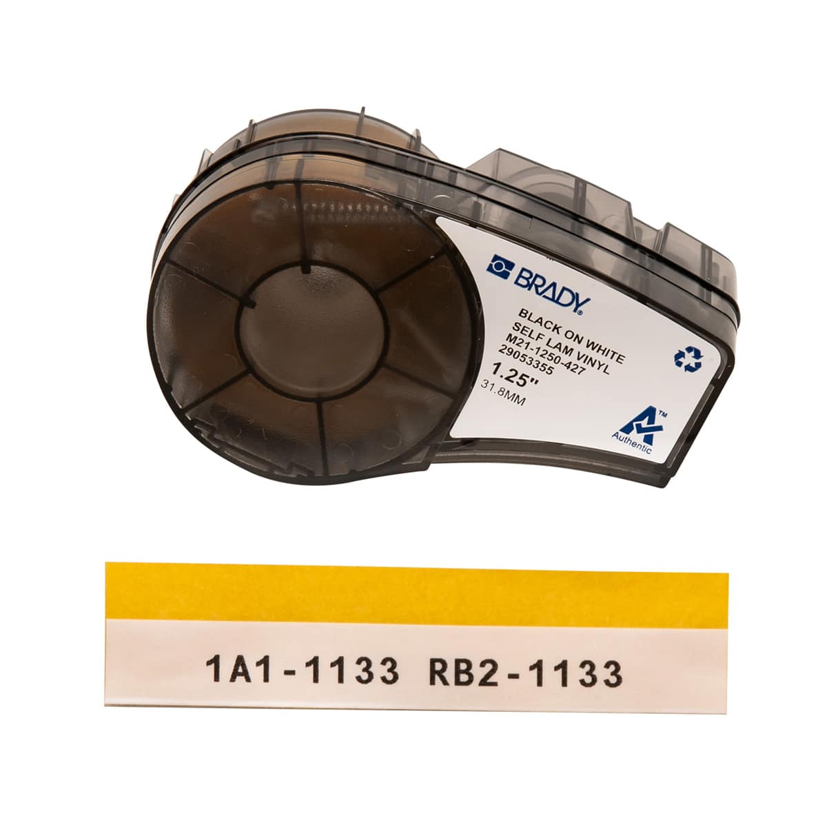 ETIQUETA DE VINILO M21-1250-427 BRADY 1 ETIQUETA DE VINILO M21-1250-427 BRADY