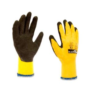 GUANTE DE LATEX SPROFLEX AMARILLO 10409020 SPRO