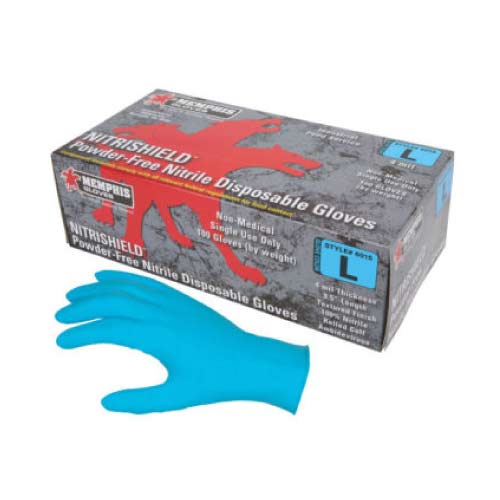 GUANTE DE NITRILO SIN POLVO 6015 NITRISHIELD CAJA X 100 UND MCR SAFETY 1 GUANTE DE NITRILO SIN POLVO 6015 NITRISHIELD CAJA X 100 UND MCR SAFETY