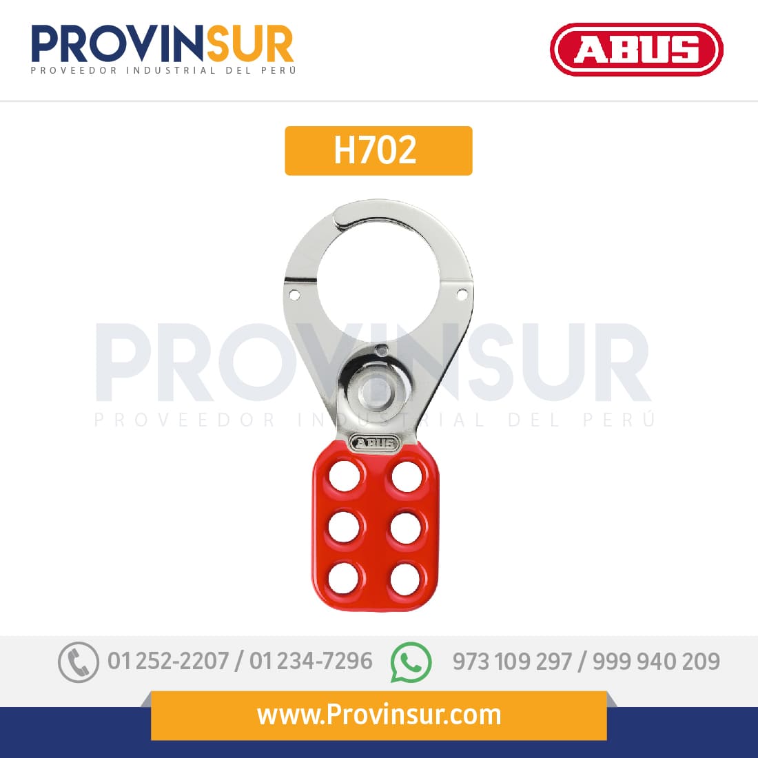 Pinza de Bloqueo de Acero 1.5" H702 ABUS 1 Pinza de Bloqueo de Acero 1.5" H702 ABUS