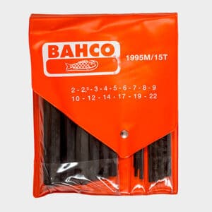 JGO. LLAVES HEXAGONALES PAVONADAS 15P 1995M/15T BAHCO