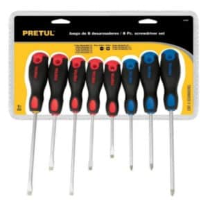 JUEGO DE DESARMADORES MANGO DE PVC DED602 UYUSTOOLS