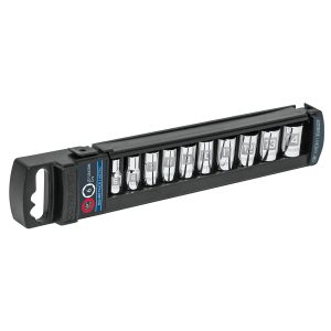 JUEGOS DE 10 DADOS CORTOS EN MILIMETROS, ENCASTE 1/4" 14166 TRUPER