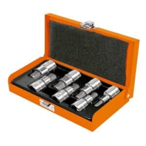 JUEGOS DE 7 DADOS EN PULGADAS PUNTA HEXAGONAL, ENCASTRE 1/2" 13929 TRUPER