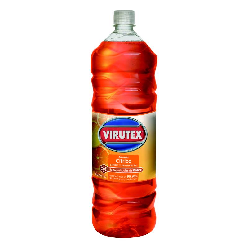 LIMPIADOR DESINFECTANTE CÍTRICO 1200252 VIRUTEX 1 LIMPIADOR DESINFECTANTE CÍTRICO 1200252 VIRUTEX