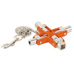 LLAVE PARA ARMARIO DE CONTROL MK9 BAHCO
