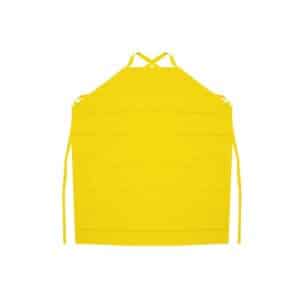 MANDIL DE LIMPIEZA DE PVC AMARILLO