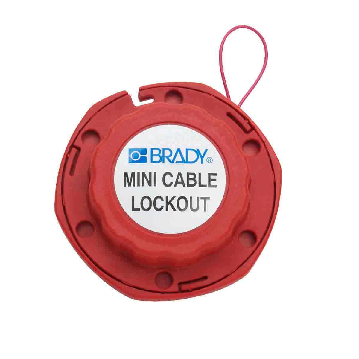 MINI BLOQUEO CON CABLE DE ACERO 50940 BRADY 1 MINI BLOQUEO CON CABLE DE ACERO 50940 BRADY