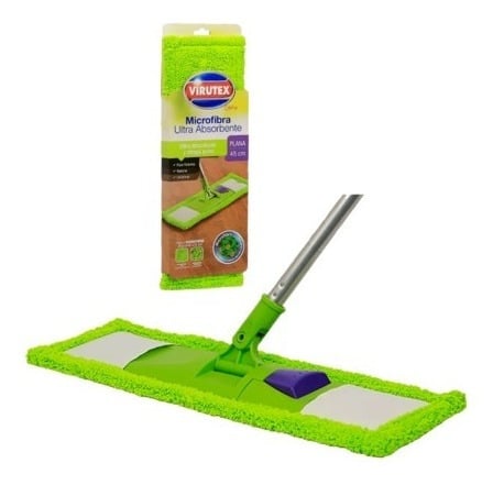 MOPA MICROFIBRA PLANA 45 CM RPTO - CREATIVA 1890008 VIRUTEX 1 MOPA MICROFIBRA PLANA 45 CM RPTO - CREATIVA 1890008 VIRUTEX
