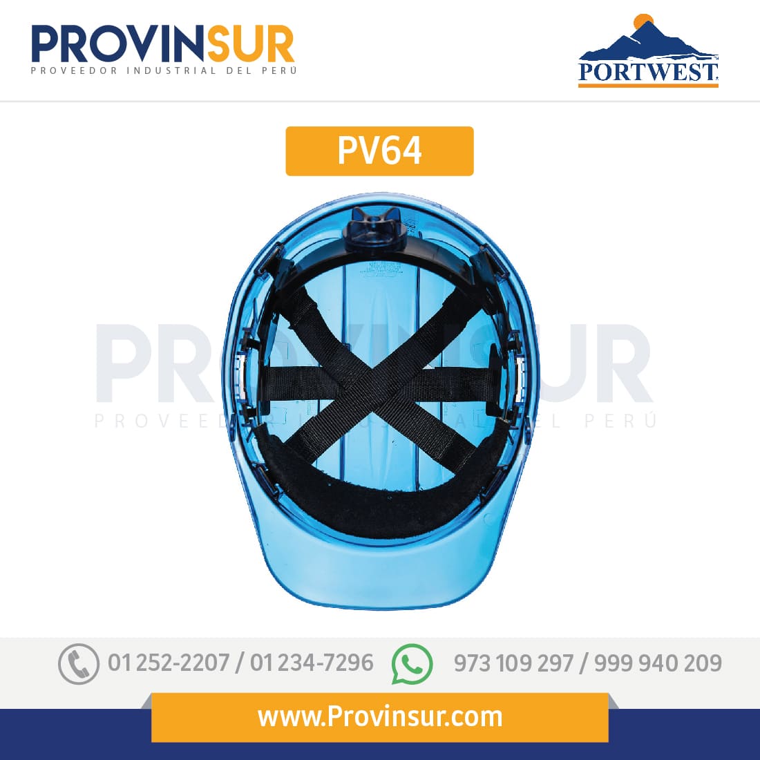 Casco Peak View Plus con ruleta PV64 Portwest 2 Casco Peak View Plus con ruleta PV64 Portwest
