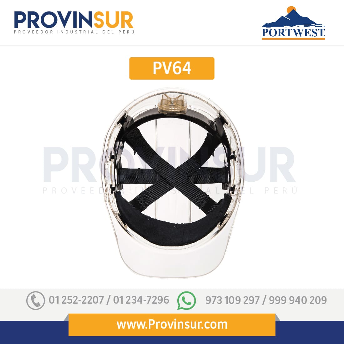 Casco Peak View Plus con ruleta PV64 Portwest 4 Casco Peak View Plus con ruleta PV64 Portwest