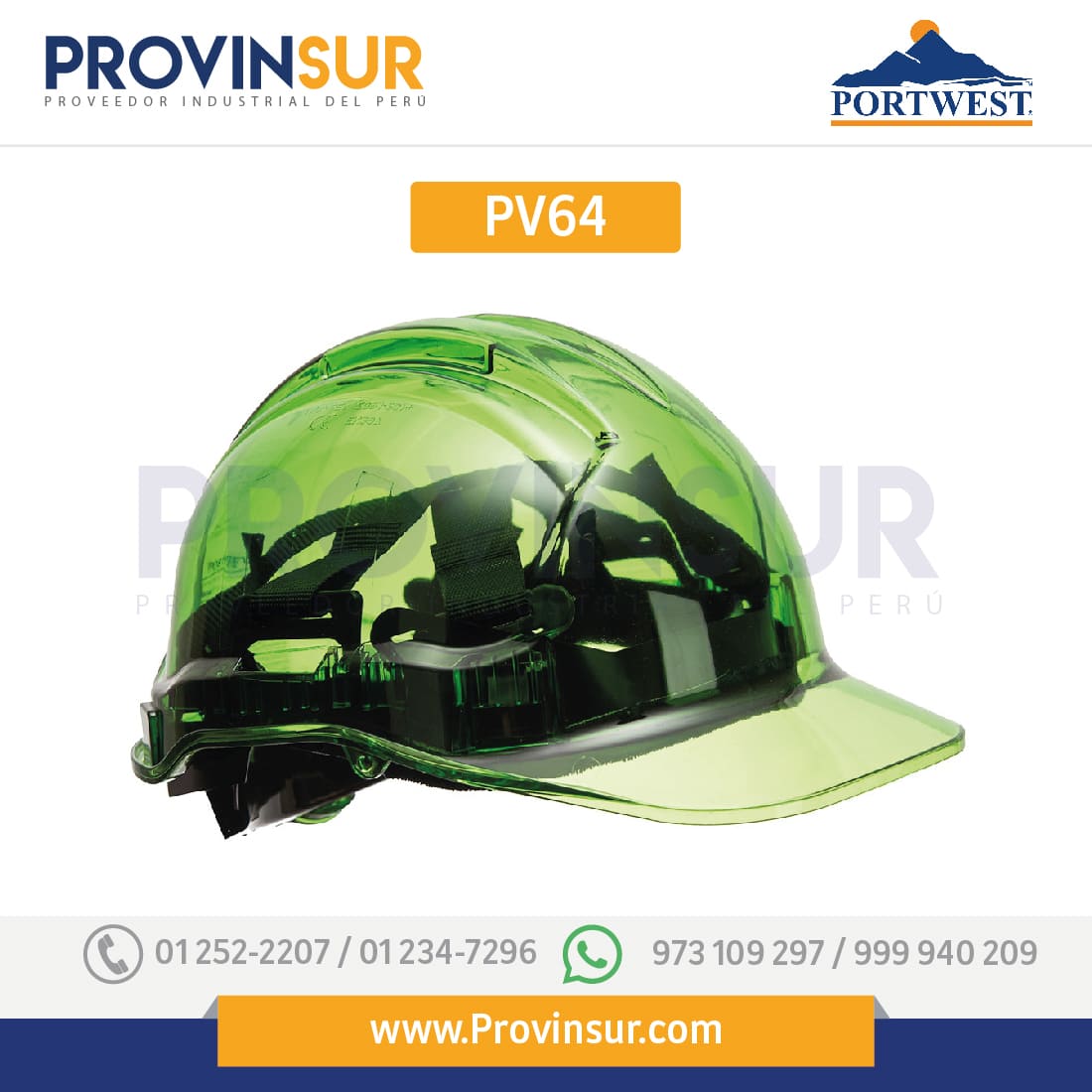 Casco Peak View Plus con ruleta PV64 Portwest 5 Casco Peak View Plus con ruleta PV64 Portwest