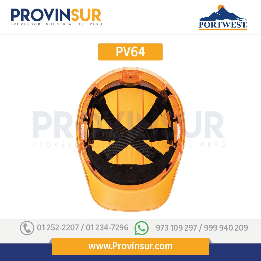 Casco Peak View Plus con ruleta PV64 Portwest 8 Casco Peak View Plus con ruleta PV64 Portwest