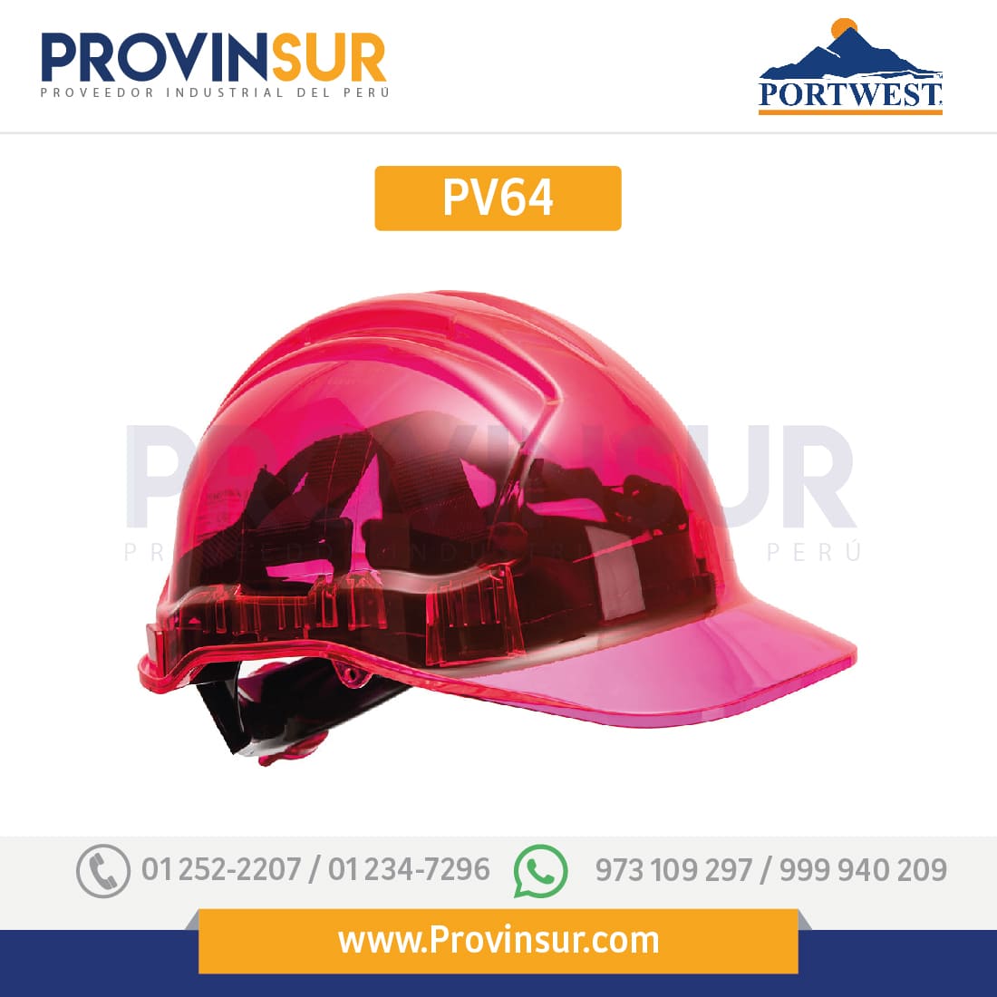 Casco Peak View Plus con ruleta PV64 Portwest 9 Casco Peak View Plus con ruleta PV64 Portwest