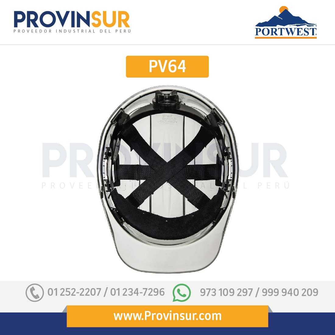 Casco Peak View Plus con ruleta PV64 Portwest 14 Casco Peak View Plus con ruleta PV64 Portwest